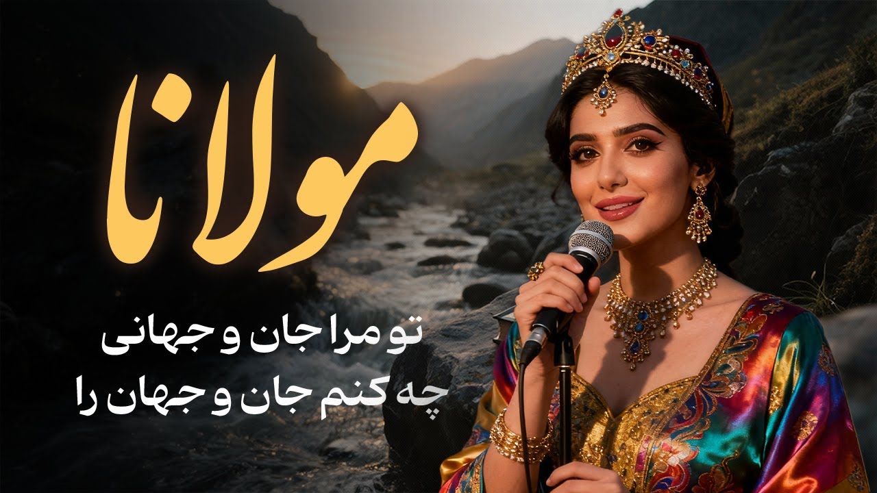 ۳۰ دقیقه از غزلیات مولانا | موسیقی فارسی برای مطالعه، تفکر و آرامش