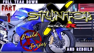 Suzuki GSXR StunterX Rebuild (Part 1) Swing Arm Bearing Removal