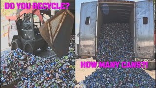 How Many Aluminum Cans will Fit into a 53FT Trailer?! Check out how we Recycle Aluminum Cans!