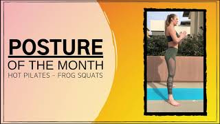 Learnings: How to do Frog Squats to target and strengthen the leg and glute muscles!