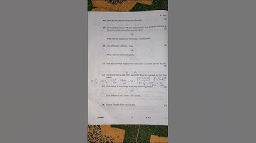 Class 10 Science GSEB Paper March 2023 Solutions #gseb #maths #gseb2023