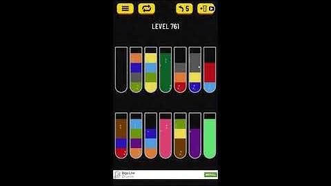 Water Sort Puzzle Level 761