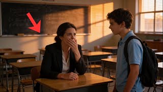 Carlo ha detto alla professoressa: \