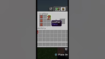 Minecraft Crafting Recipes Ep 4: Leather Horse Armour