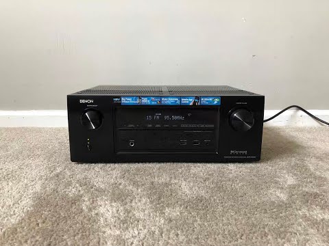 How to Factory Reset Denon AVR-X3000 7.2 HDMI Home Theater Surround Receiver