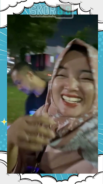 bisa pas ke mulut gitu 😭🤣😂