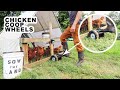 Upgrade your Chicken Tractor with THIS! (Chicken Coop Wheels)