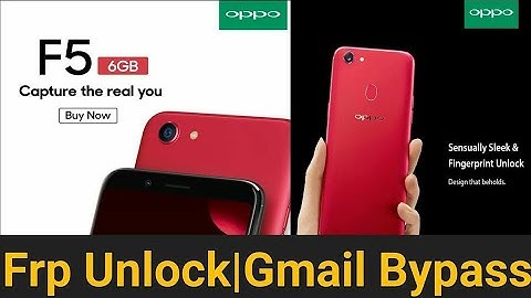 Cara Bypass Google Account Oppo F5 (CPH1723)