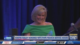 WATE 6 On Your Side anchor Kristin Farley honored with Pope Francis Service Award