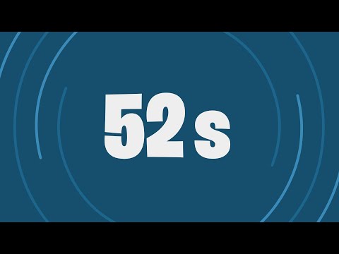 52 Second Timer (Basic Blue)