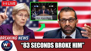 Warren Links NYT Leak To 6 Fired Agents — 83 Seconds Patel Couldn't Survive
