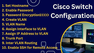 Cisco Switch basic Configuration Step by Step | Cisco Switch Configuration