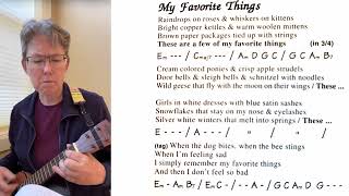 My Favorite Things - 100 Days Ukulele Challenge
