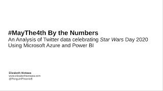 #MayThe4th By the Numbers: An Analysis of Twitter data celebrating Star Wars Day 2020