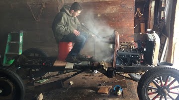 1927 Ford Model T Start (First Time in Years)