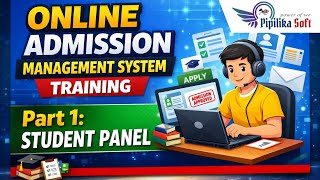 Online Admission Management System Training | Part 1 – Student | PipilikaSoft screenshot 1