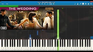 Miniatura del video "Student of the year the wedding song piano tutorial || student of the year marriage song"