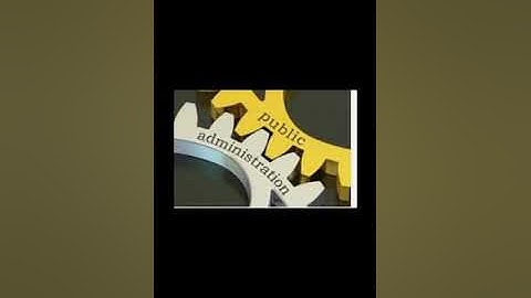 Evolution of Public administration as an Independent Discipline