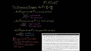 Green's Theorem   2d Curl and Divergence