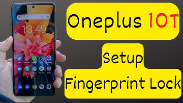 Oneplus 10T Setup Fingerprint Lock || Oneplus fingerprint not working