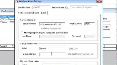 Setting up Wireless Alarms for MadgeTechs RFOT and Therm•A•lert Series Data Loggers | Instrumart