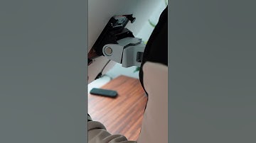 This Monitor Arm is crazy! 🤯 Ergotron HX  #ErgotronHX #desksetupgoals #ergonomics