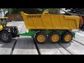 BRUDER TRAKTOR JCB FASTRAC FELL from BRIDGE  | TRACTOR UNDERWATER Mp3 Song