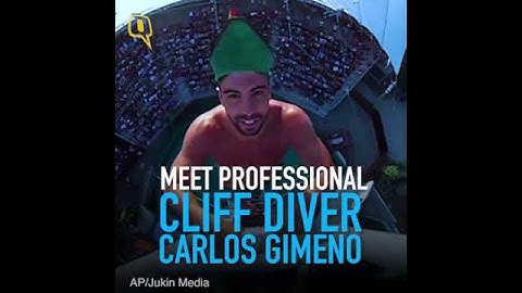 The Quint: Professional Diver Does Handstand Dives Off 25-Meter Boards!