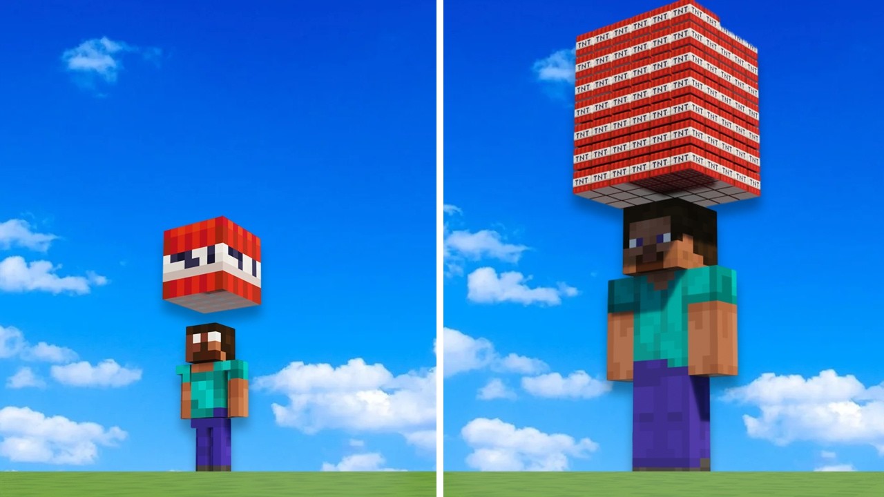 Big & Small Steve vs TNT