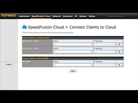 Pepwave Surf SOHO SpeedFusion Cloud Setup