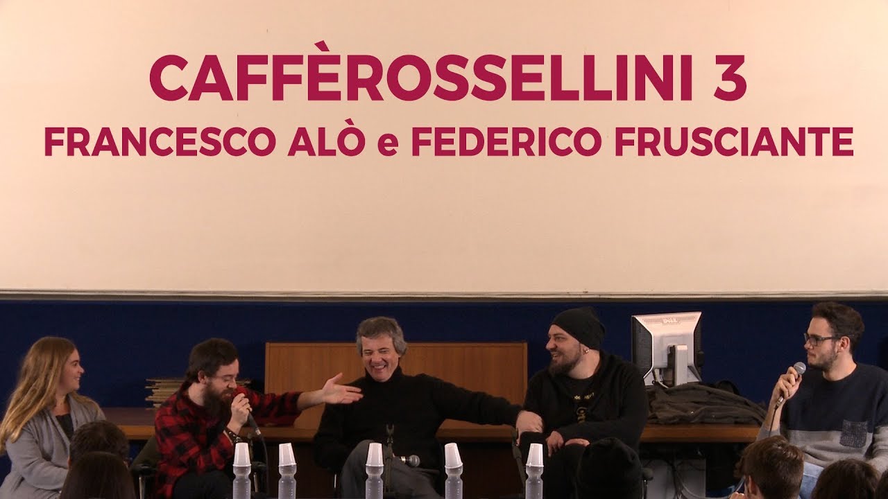 #CaffeRossellini 3 - Francesco Alò e Federico Frusciante sulla critica oggi in Italia