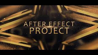 Awards Show Packaging - Golden Award | After Effects Template | Openers