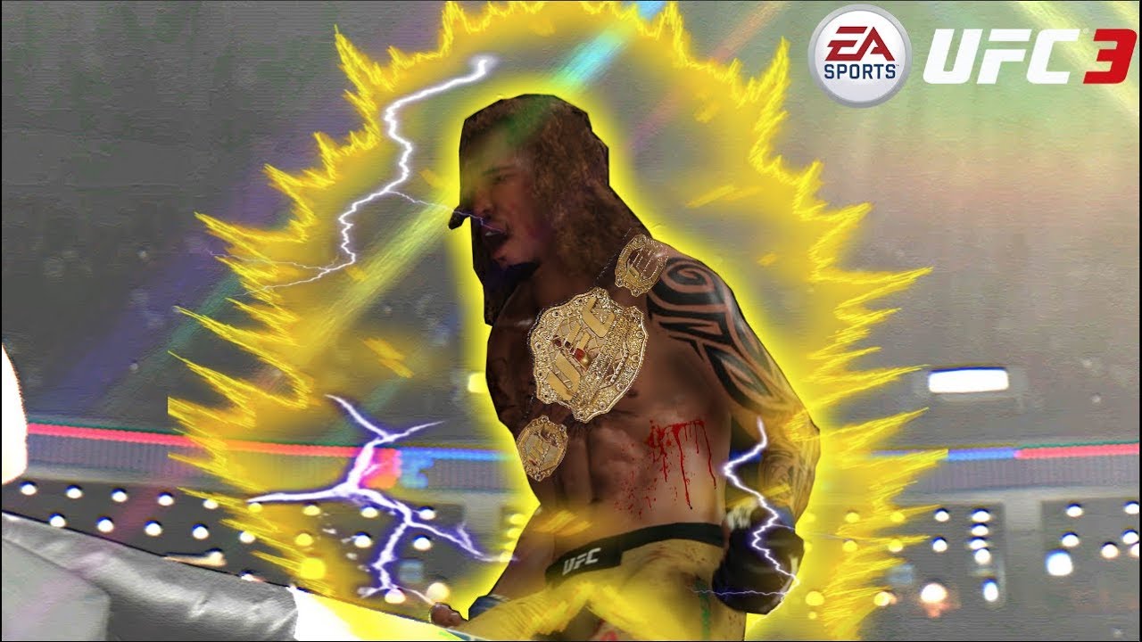 GOING SUPER SAYIAN IN THE OCTAGON!! | 