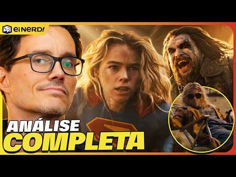 Thumbnail do vídeo: CADA VEZ MAIS SUJA, DESCABELADA E DEPRESSIVA - ANÁLISE: TRAILER SUPERGIRL