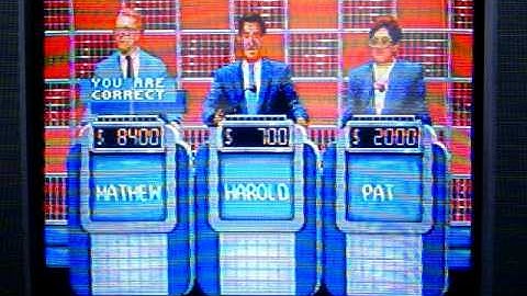 Sega Genesis Jeopardy! Run Game 8 Part 2