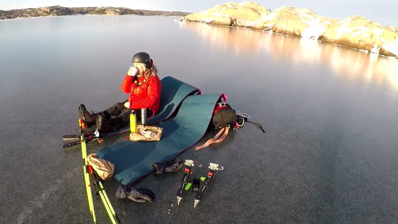 Eftermiddagsfika på Åbyfjorden 2026-02-17.