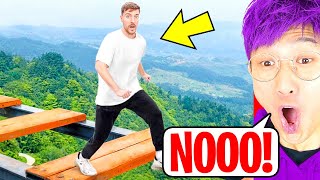 LANKYBOX Reacts To MrBEAST - WORLD'S DEADLIEST OBSTACLE COURSE!?