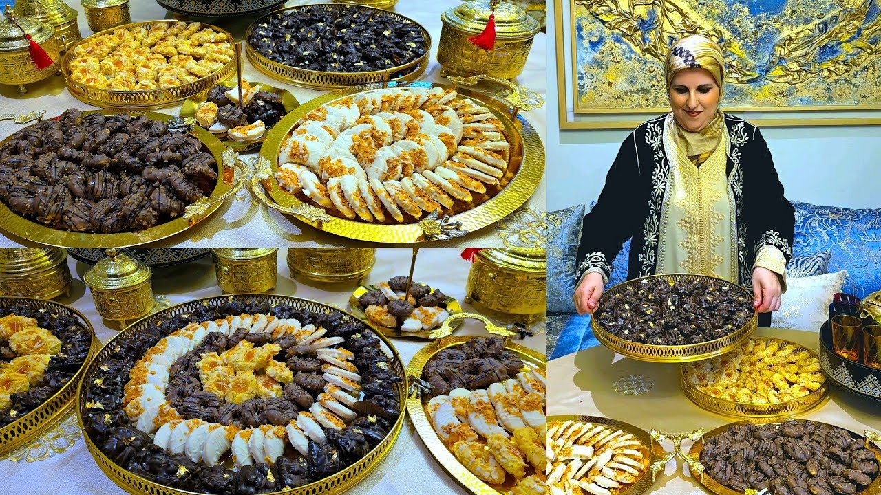 جديد حلويات 2024 بعجينة وحدة اقتصادية  أشكال متنوعة بكمية وفيرة دتحميرة الوجه واكيد ساهلة ولذيذة..