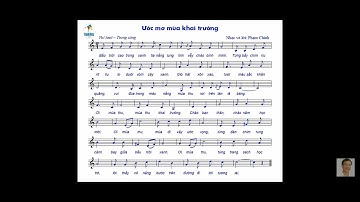 Bài hát : Ước mơ mùa khai trường Âm nhạc lớp 7 sách Cánh diều #âmnhạc #lop7 