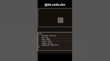 Center A Div Using Position|| CSS tricks Part 23 #shorts #frontend #html5 #skills