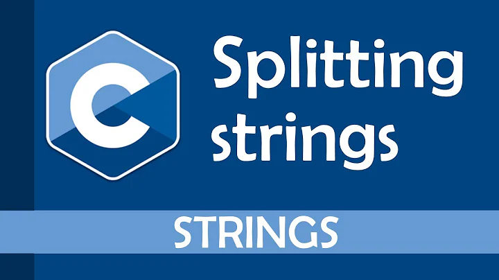 How to split strings in C (strtok)