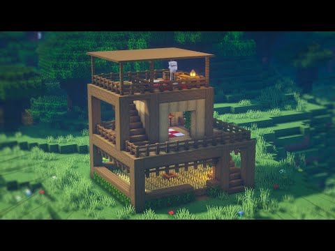 Video Minecraft | Xây Nhà Gỗ để Sinh Tồn | Đẹp và Đơn Giản - youtube