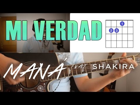 Mi Verdad ACORDES guitarra acústica (Maná y Shakira) : ENCHUFA LA GUITARRA