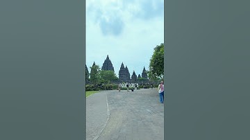 Megahnya Candi Prambanan #indonesian #prambanantemple