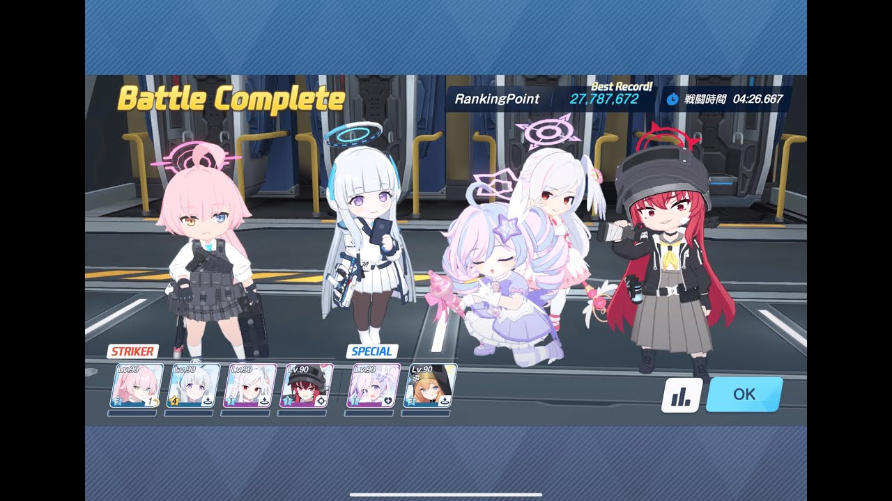 総力戦 イェソド Insane 27,787,672