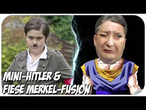 Kinder-Hitler und Merkel-Fusion... Wenn Dummheit wehtut...
