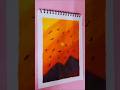 easy oil pastel drawing | easy drawing ideas #shortvideo #youtubeshorts #drawing #trending #shorts