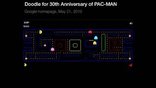 Pac-Man's 30th Anniversary Google Doodle 35,000+ Point Game (700th Upload)  
