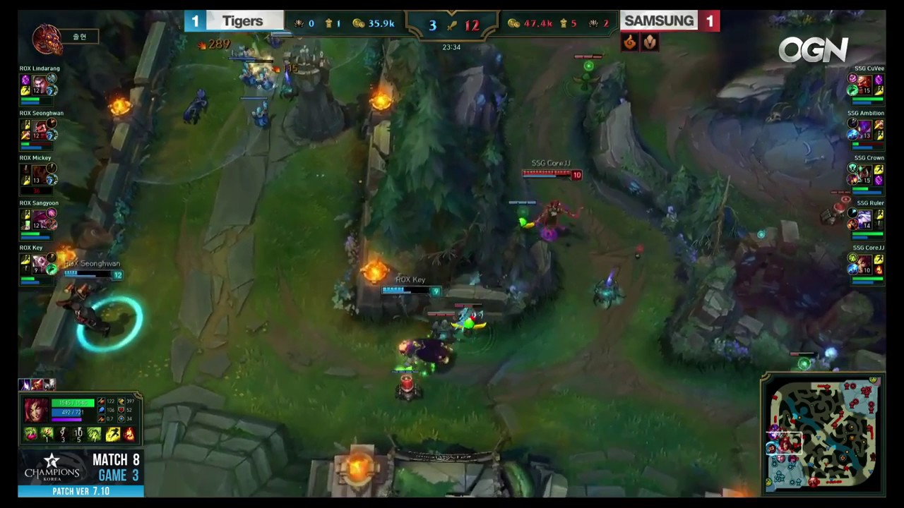 Highlights ROX vs SSG LCK Summer 2017 - Game 3