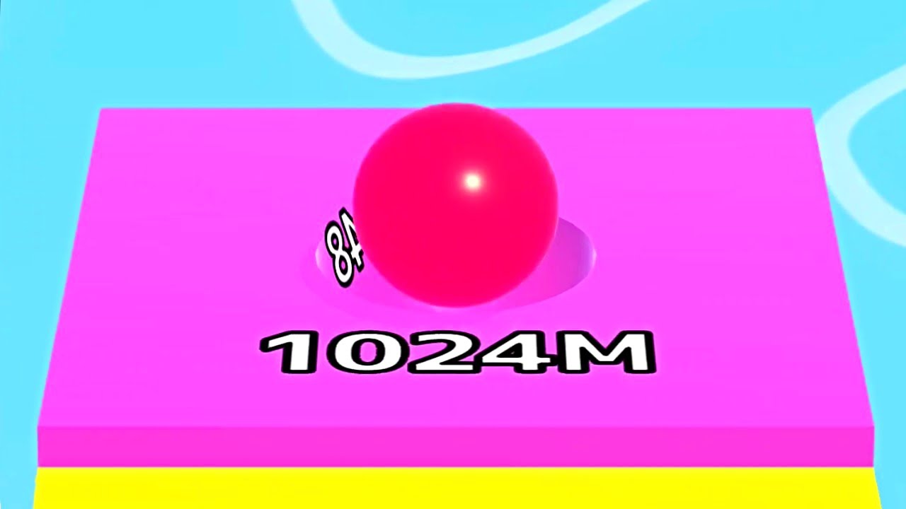 Ball Run Infinity Number Up To (128M, 256M, 512M, 1024M) ! All Levels ...